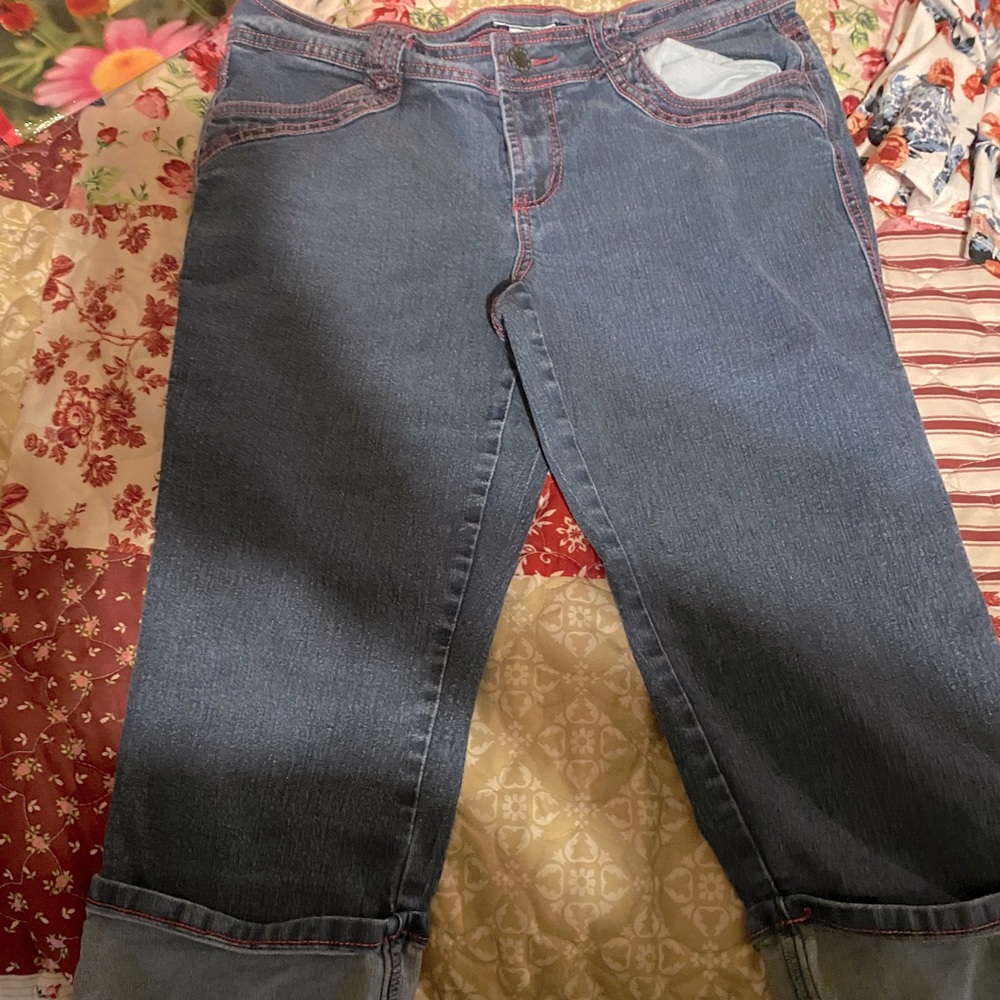 Blue Jean capris